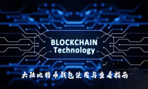大陆比特币钱包使用与查看指南