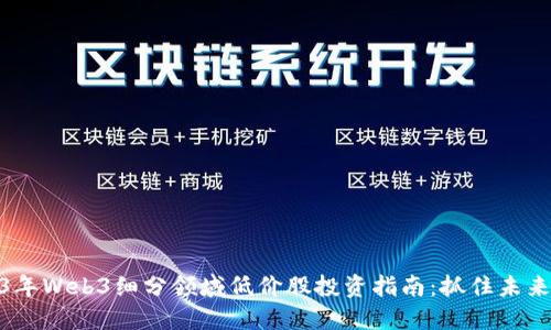 2023年Web3细分领域低价股投资指南：抓住未来机会